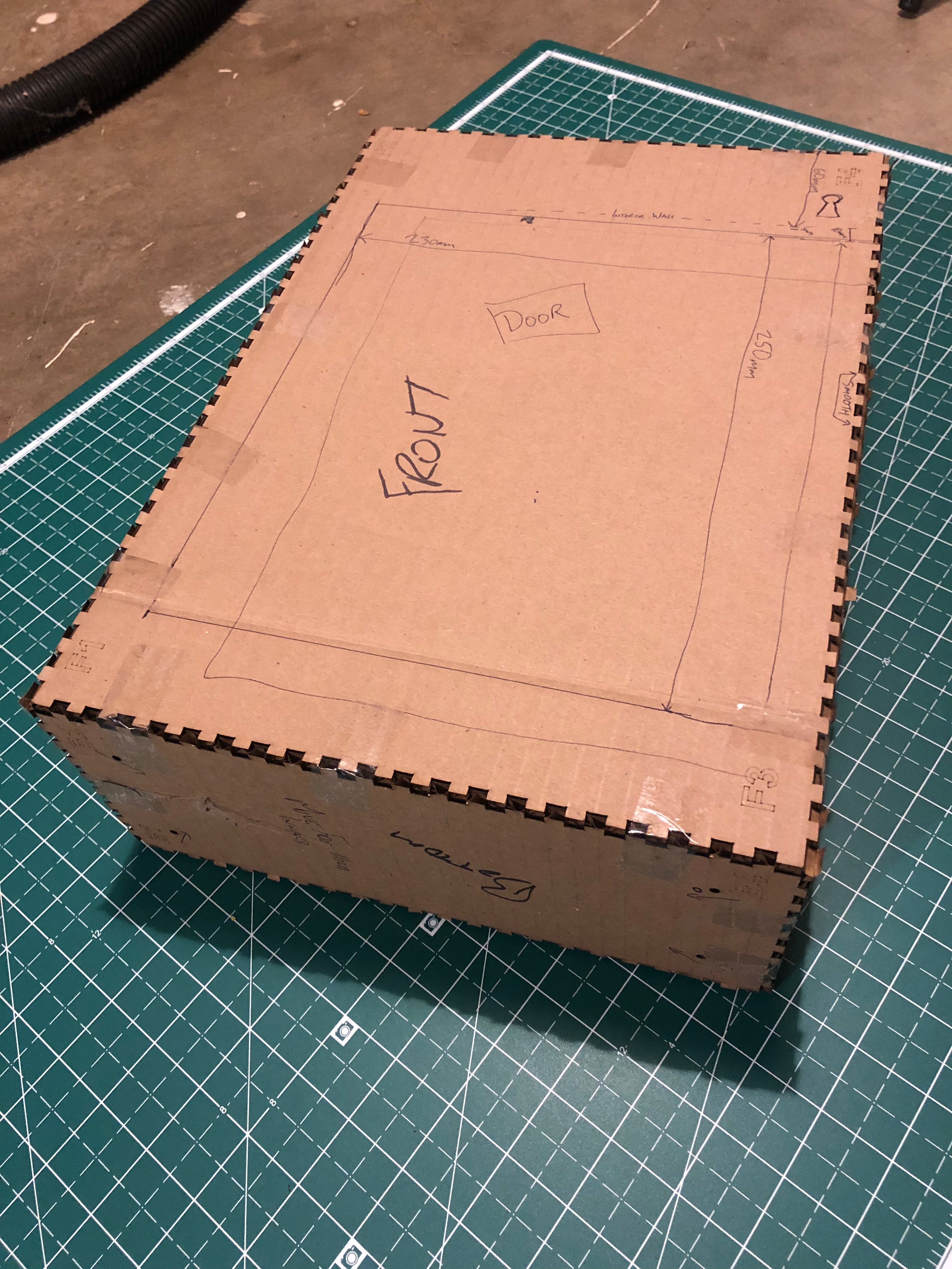 First Cardboard Prototype