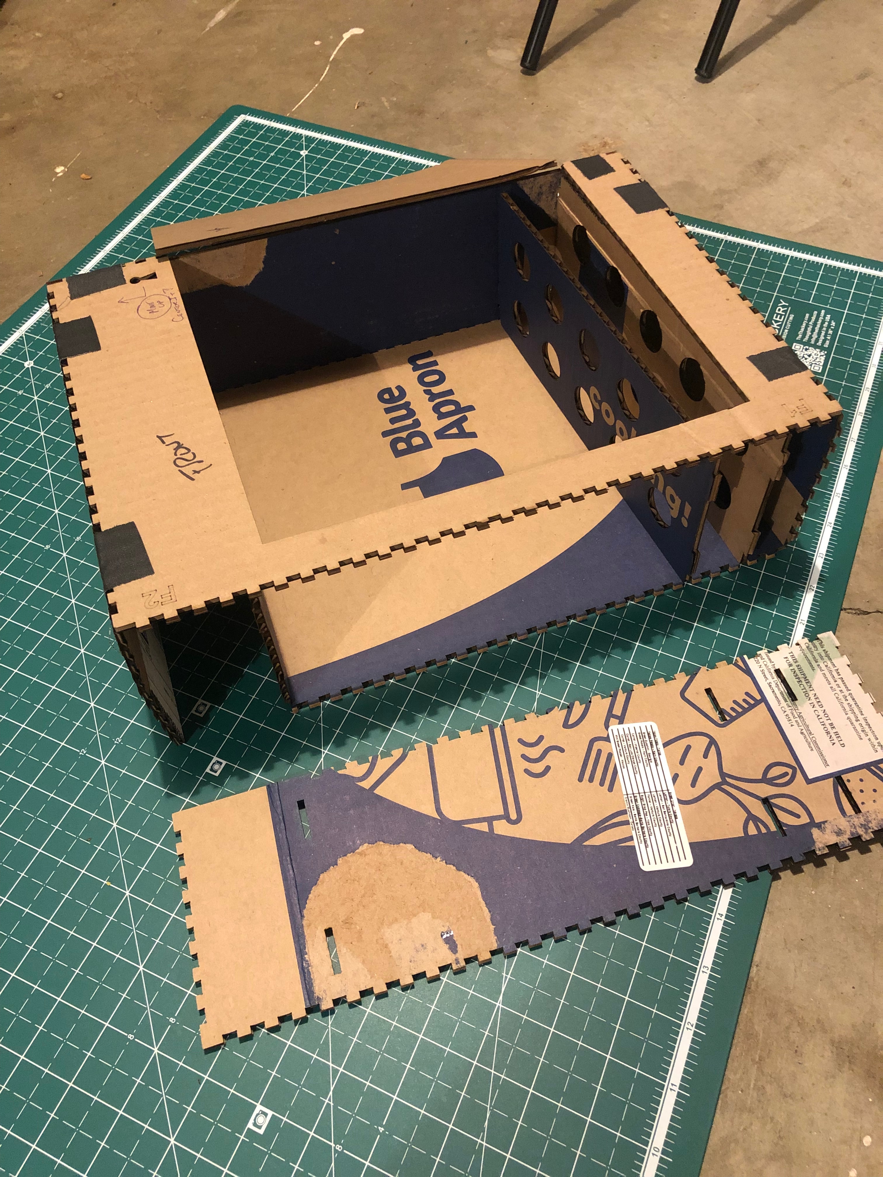 Second Cardboard Prototype