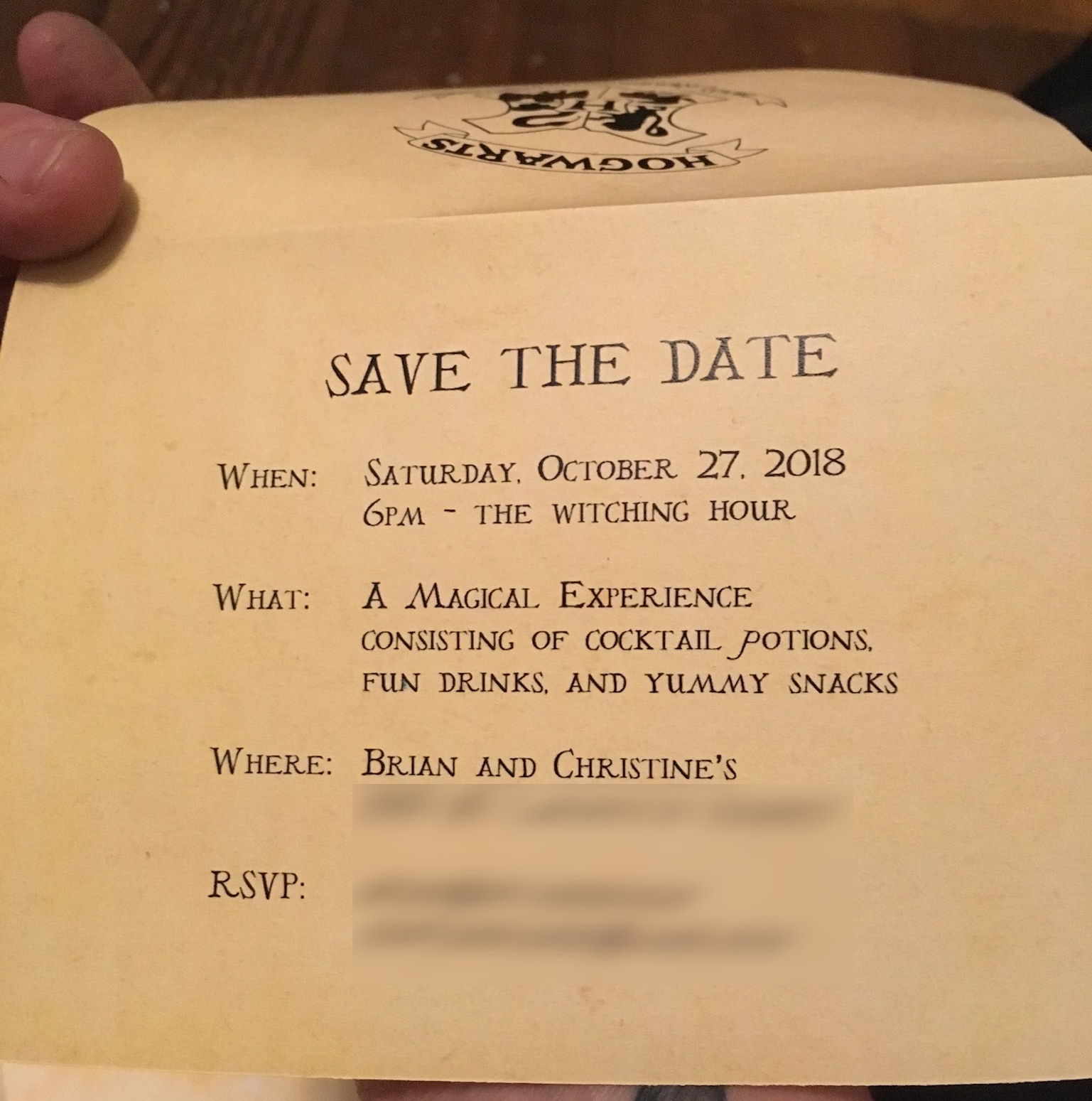 Invitation Reverse