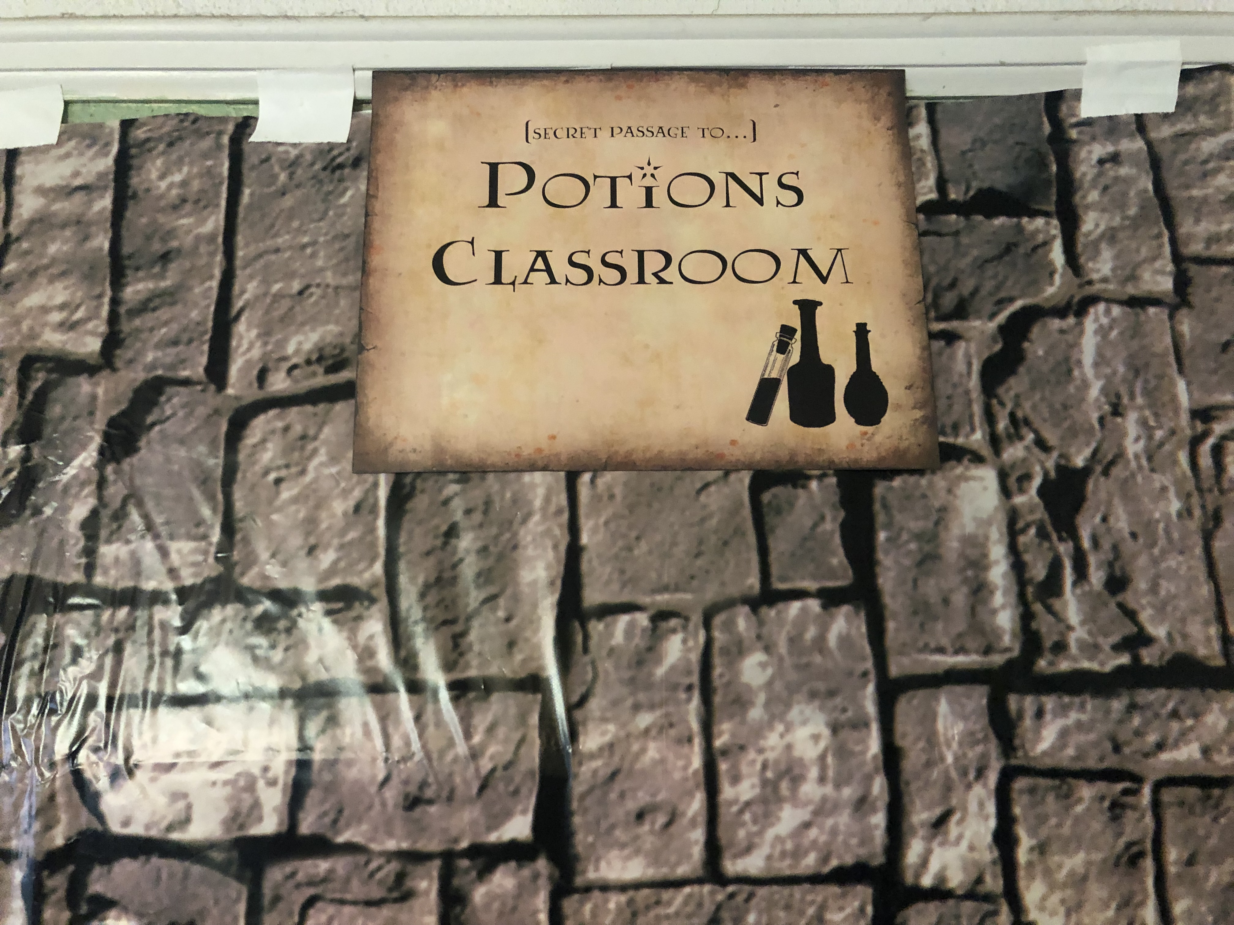 Potions Classroom Sign